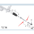 E90 E92 E87 E84 ensemble de biellette de direction pour bmw E90 E92 E87 E84 bielle de direction à crémaillère 32106765235 32106765236